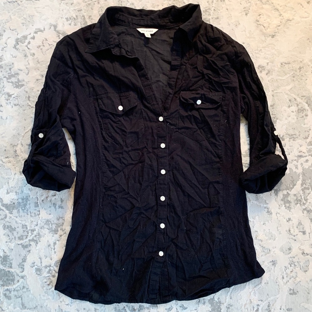 Max Studio Button Up Blouse